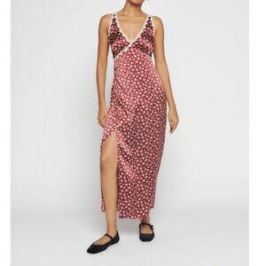 Reformation silk dress